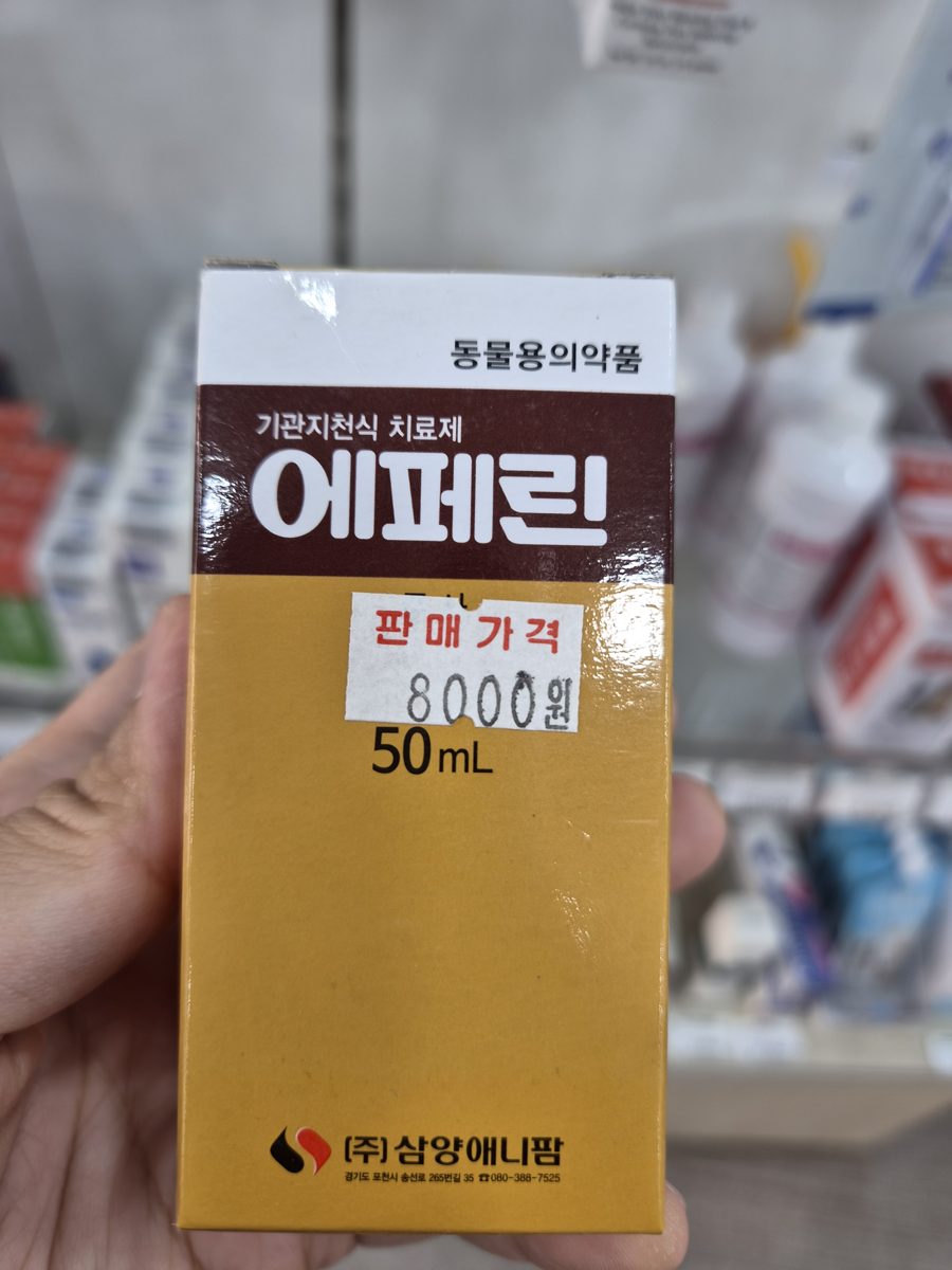 에페린 (기관지천식 치료제) 제품 사진